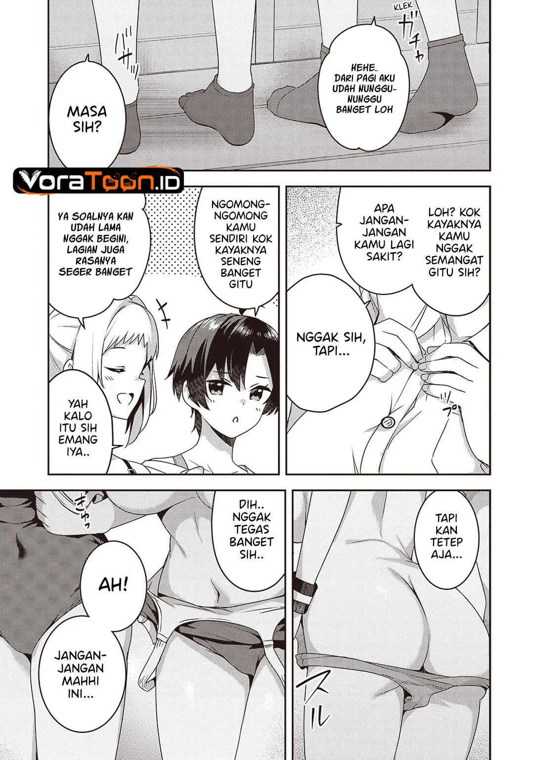10-Nen Buri ni Saikai shita Kusogaki wa Seijun Bishoujo JK ni Seichou shiteita Chapter 25.1 Gambar 4