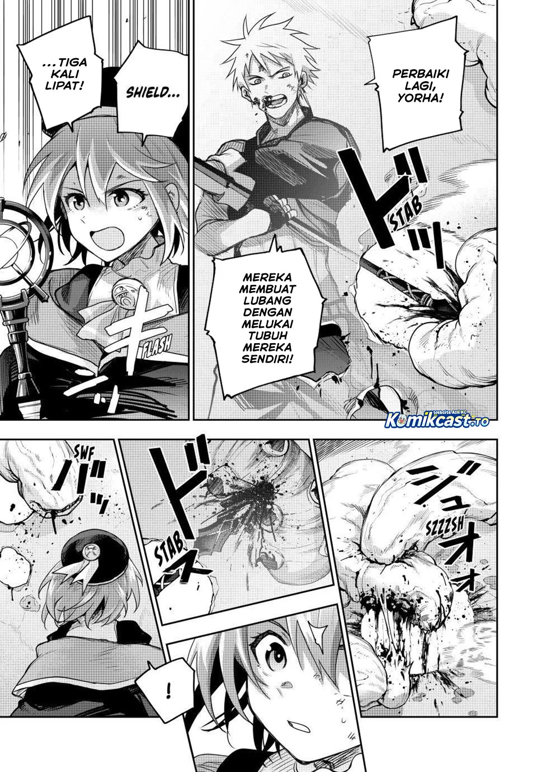 A Court Magician, Who Was Focused On Supportive Magic Because His Allies Were Too Weak, Aims To Become The Strongest After Being Banished Chapter 198 Gambar 4