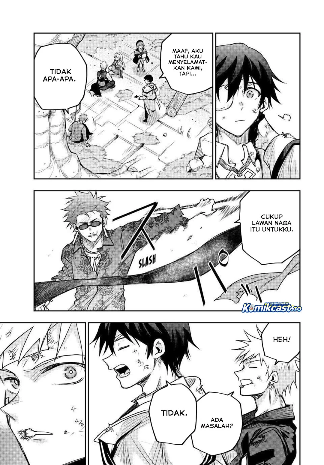 A Court Magician, Who Was Focused On Supportive Magic Because His Allies Were Too Weak, Aims To Become The Strongest After Being Banished Chapter 200 Gambar 4