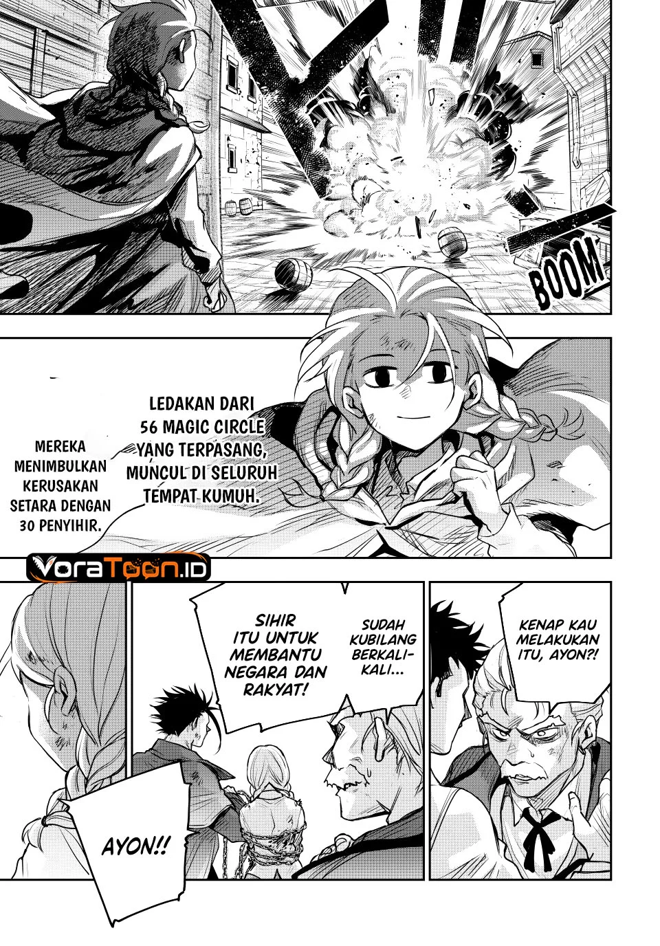 A Court Magician, Who Was Focused On Supportive Magic Because His Allies Were Too Weak, Aims To Become The Strongest After Being Banished Chapter 213 Gambar 4