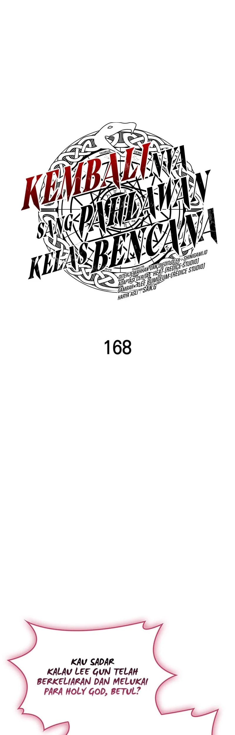 A Disaster-Class Hero Has Returned Chapter 168 Gambar 15