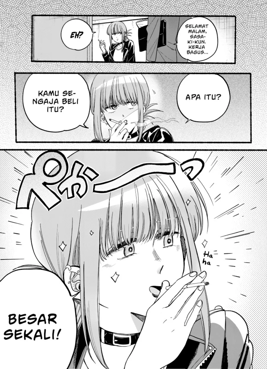 A Story About Smoking at the Back of the Supermarket Chapter 34.5 Gambar 4