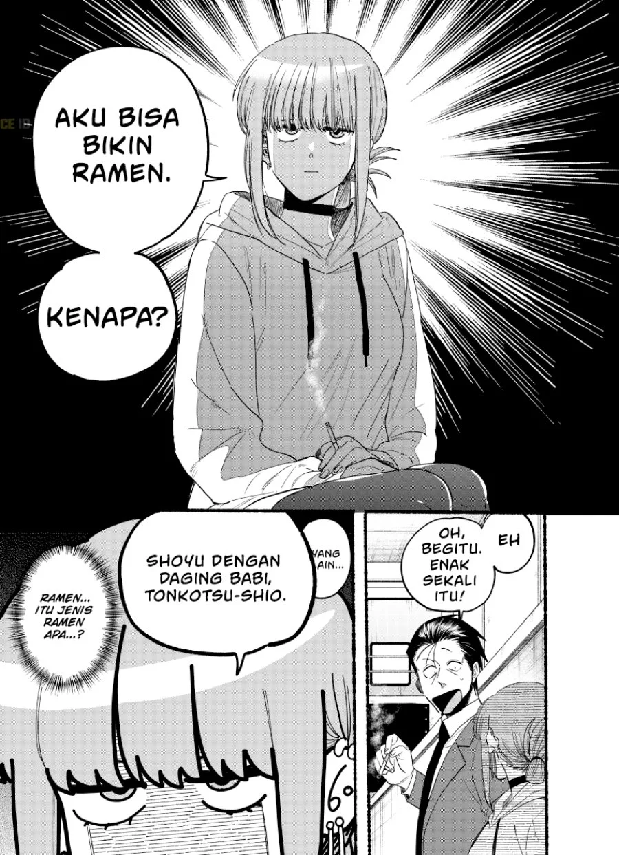 A Story About Smoking at the Back of the Supermarket Chapter 35.5 Gambar 4