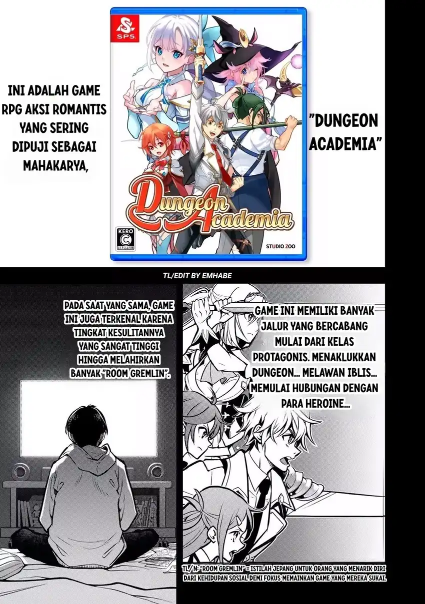 Academy Saikyou no Mob Healer: Shinigee Sekai no Mob ni Tensei Shita Ore wa, Hazure Job [Healer] to Gensaku Chishiki de Musou Suru Chapter 1.1 Gambar 7