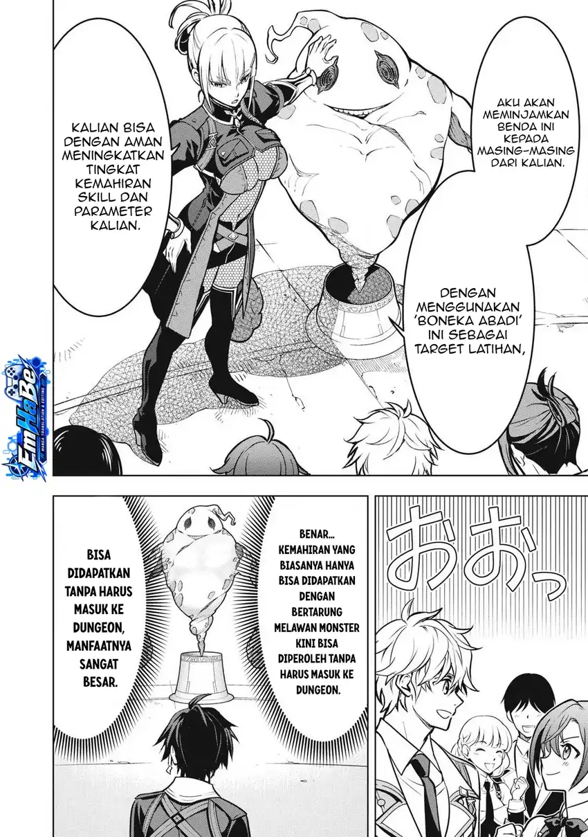 Academy Saikyou no Mob Healer: Shinigee Sekai no Mob ni Tensei Shita Ore wa, Hazure Job [Healer] to Gensaku Chishiki de Musou Suru Chapter 6.1 Gambar 4