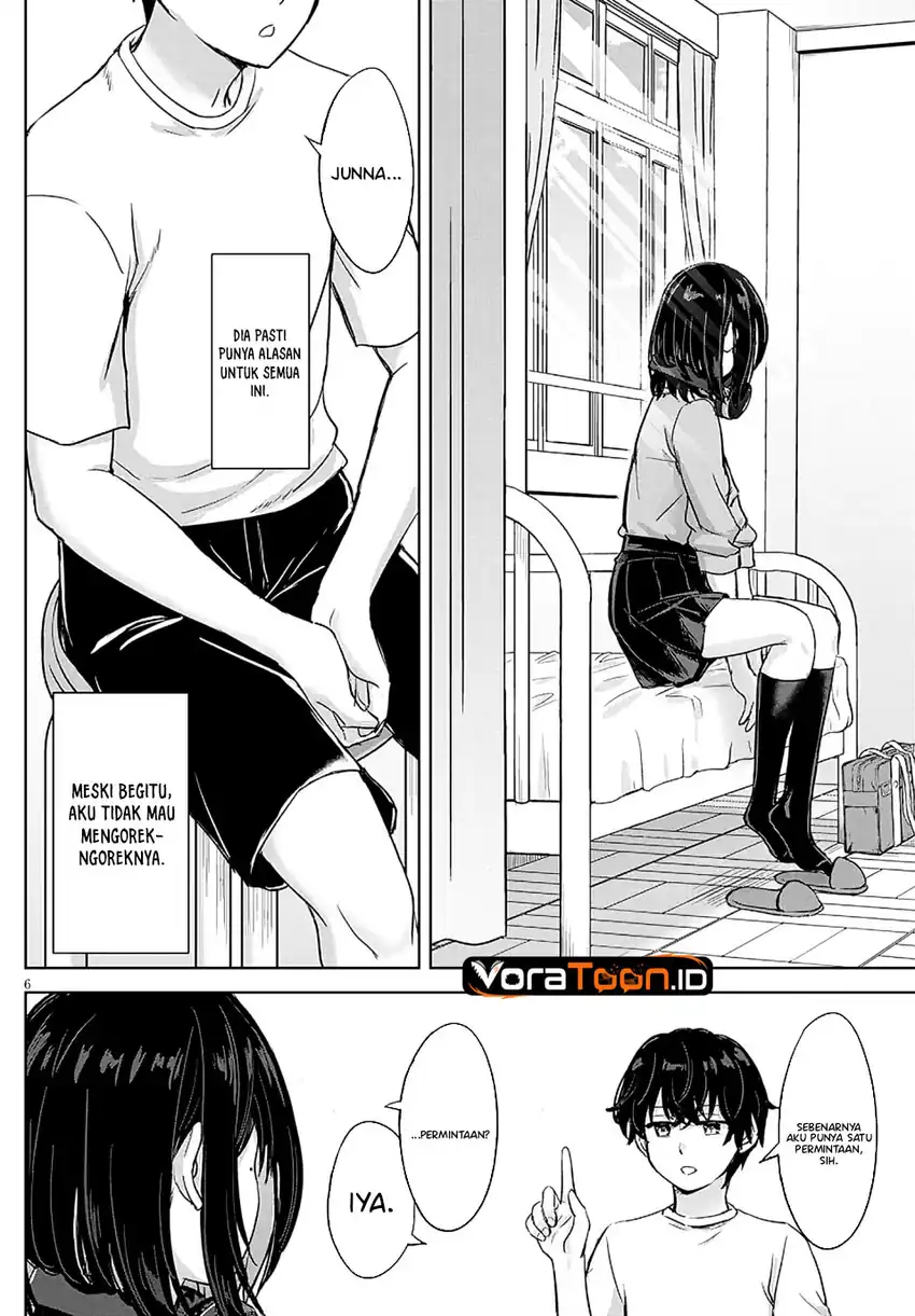 Amamori Junna wa Shitsudo ga Takai Chapter 4 Gambar 7