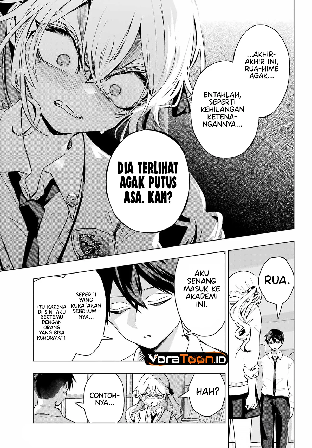 Anta to Osananajimitte dake demo Iyananoni! ~Zekkou kara Hajimaru S-kyuu Bishoujo to no Gakuen Nariagari Seikatsu~ Chapter 17 Gambar 6