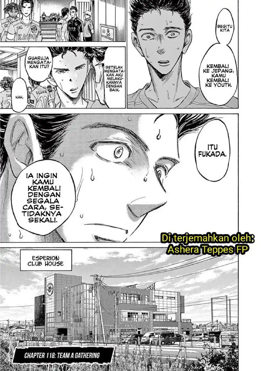 Ao Ashi Chapter 118 Gambar 4
