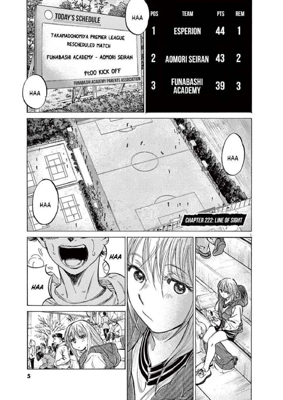 Ao Ashi Chapter 222 Gambar 5