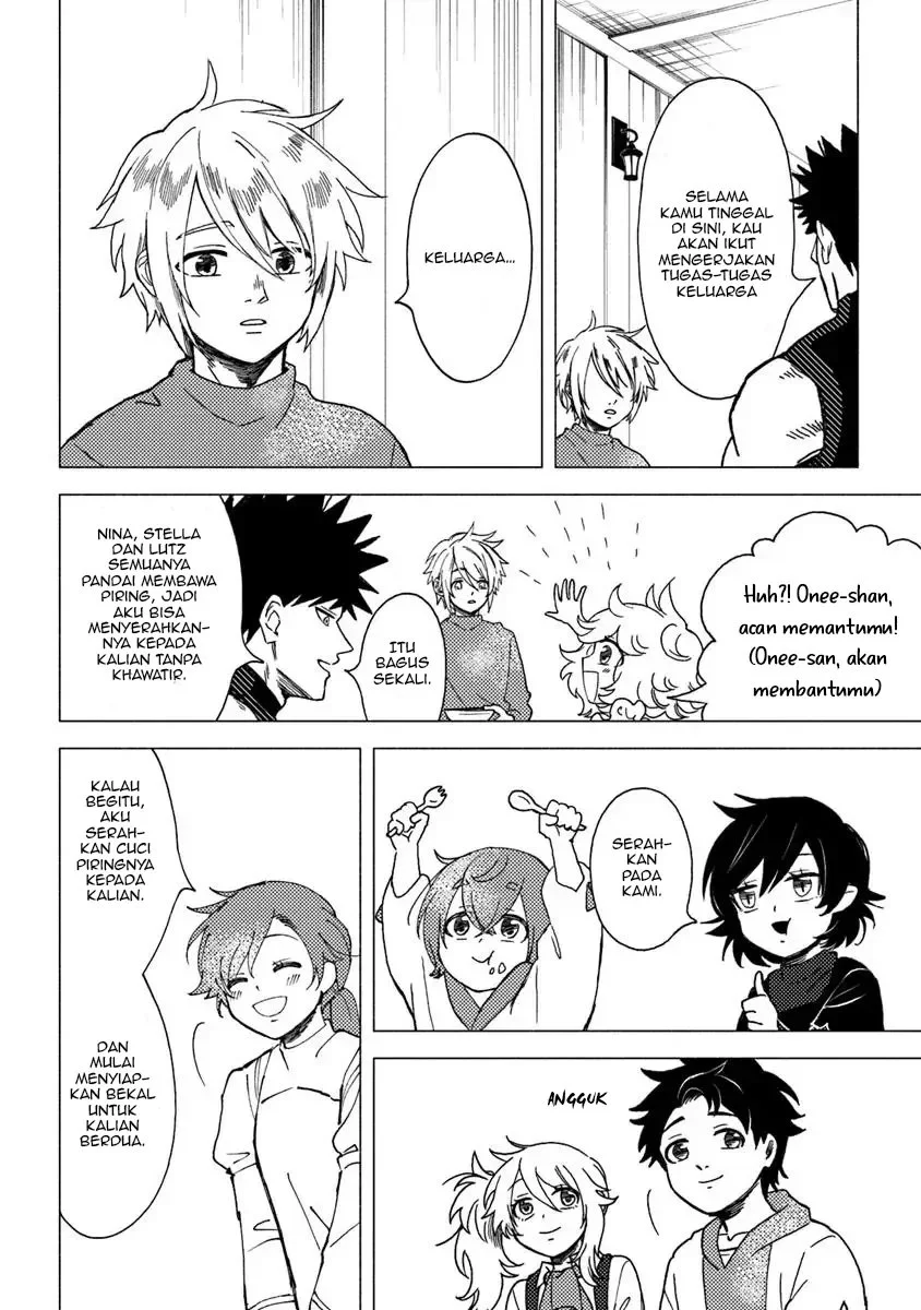 B-Rank Adventurer With an Evil Look Becomes a Daddy to the Protagonist and His Childhood Friends (Akuninzura shita B-kyuu Boukensha) Chapter 13 Gambar 7