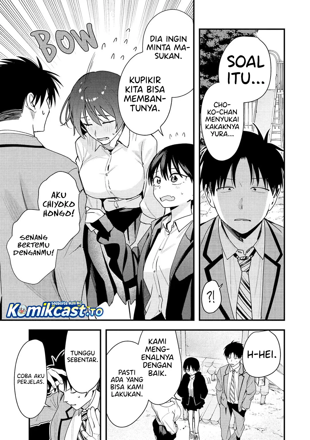 Boyish Kanojo ga Kawai-sugiru Chapter 45 Gambar 4