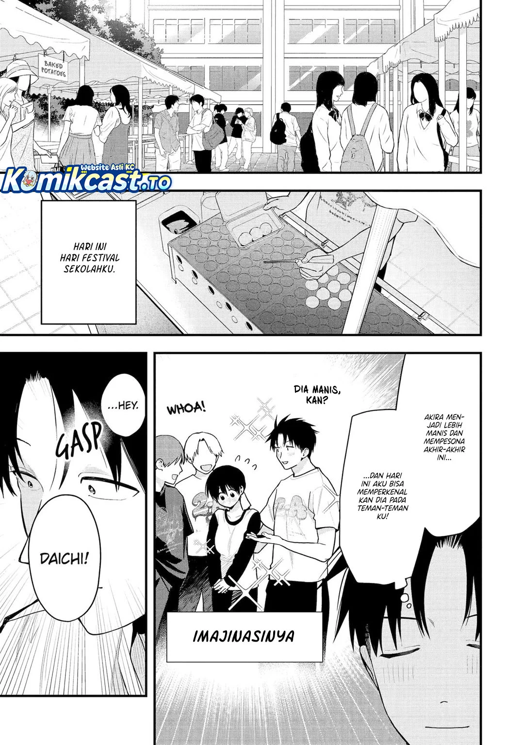 Boyish Kanojo ga Kawai-sugiru Chapter 51 Gambar 4