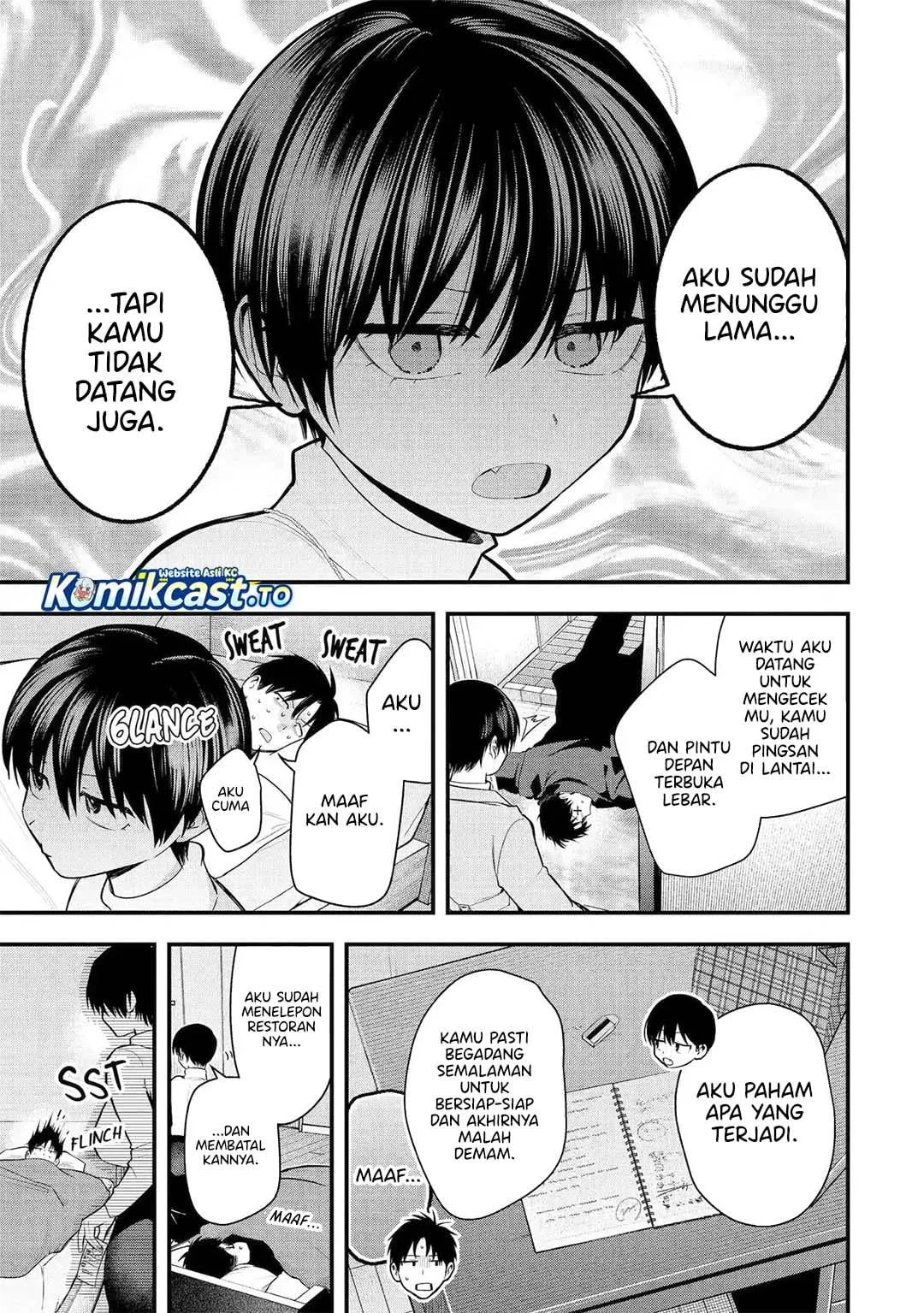Boyish Kanojo ga Kawai-sugiru Chapter 58 Gambar 8