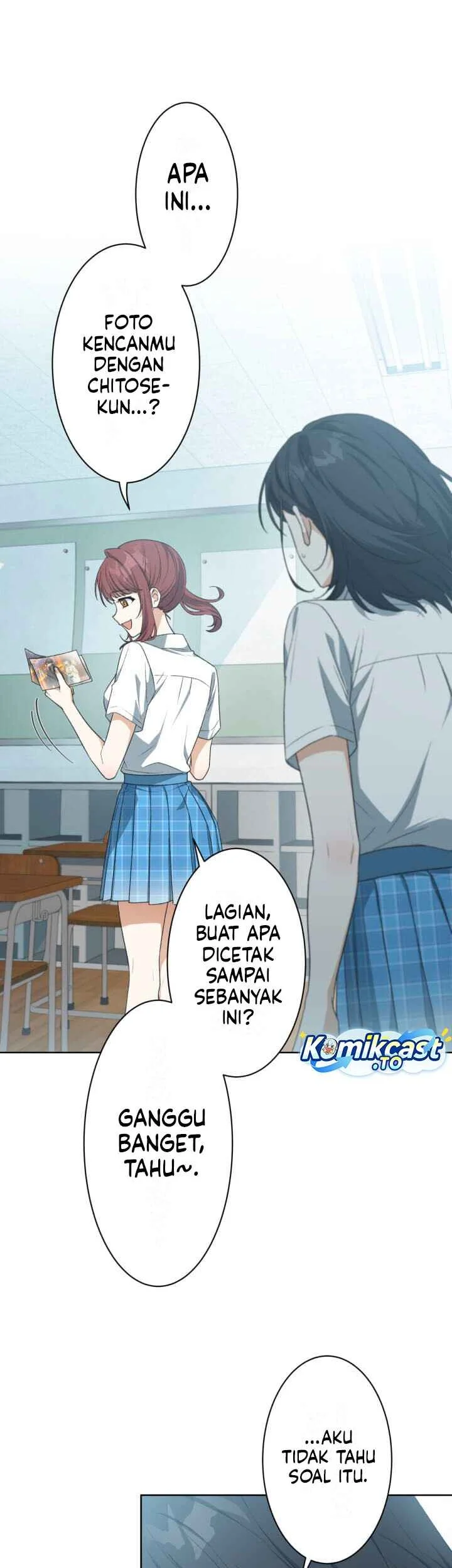 Chitose-kun wa Ramune Bin no Naka (Webtoon) Chapter 14 Gambar 8