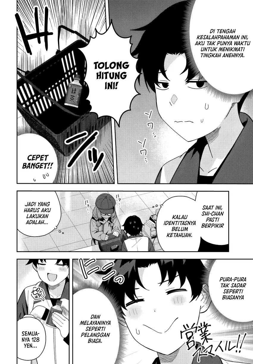 Classmate no Moto Idol ga, Tonikaku Kyodou Fushin Nan desu Chapter 26 Gambar 6