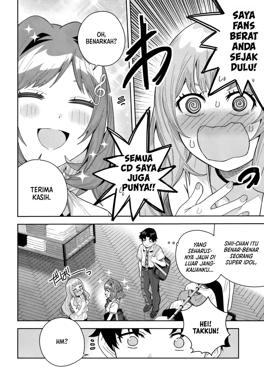 Classmate no Moto Idol ga, Tonikaku Kyodou Fushin Nan desu Chapter 27 Gambar 6