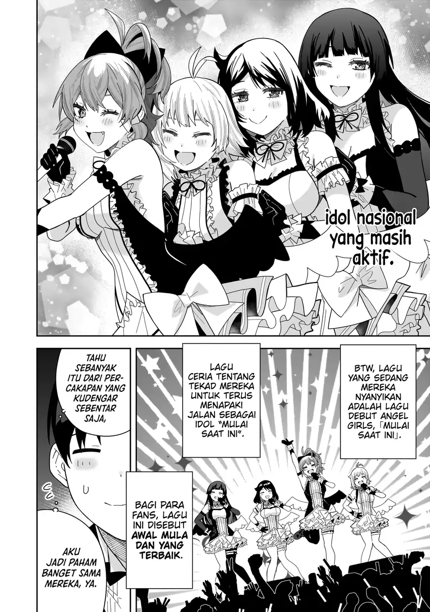 Classmate no Moto Idol ga, Tonikaku Kyodou Fushin Nan desu Chapter 31 Gambar 7