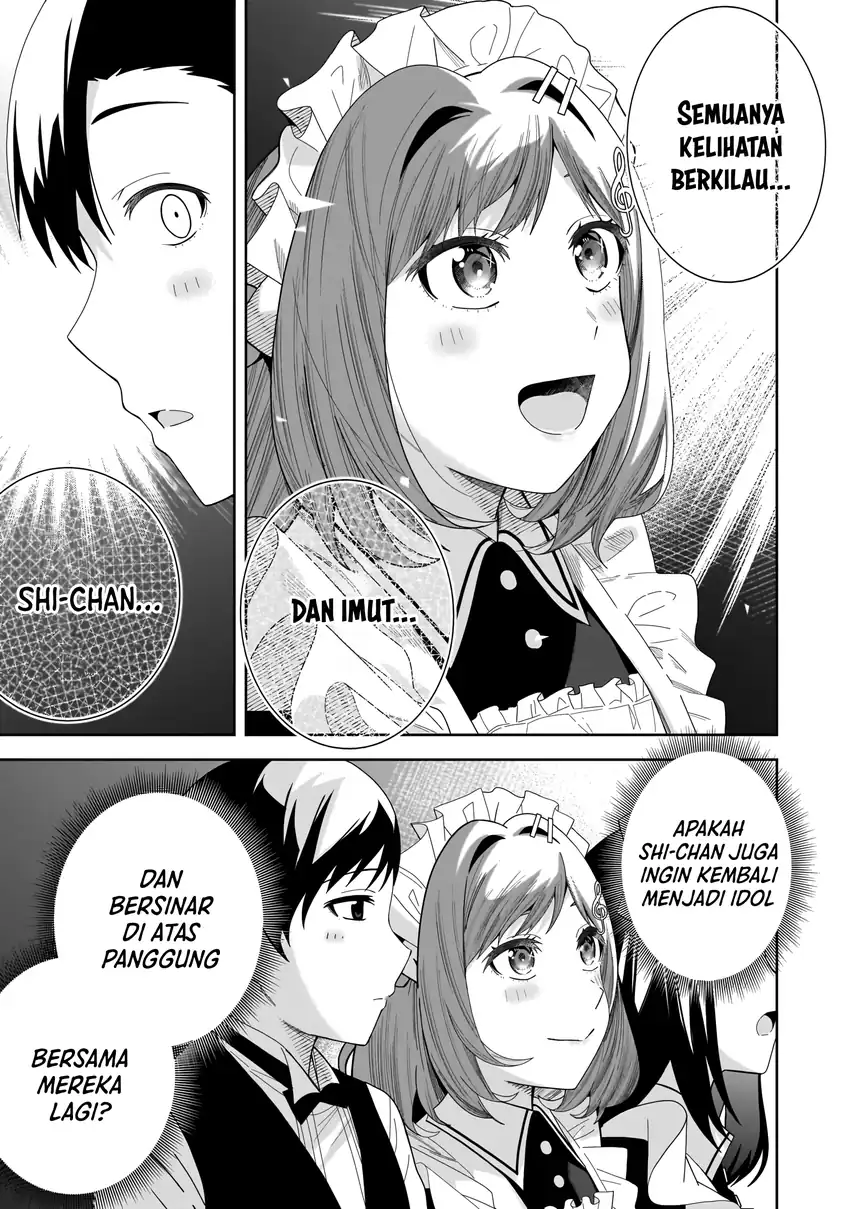 Classmate no Moto Idol ga, Tonikaku Kyodou Fushin Nan desu Chapter 31 Gambar 8