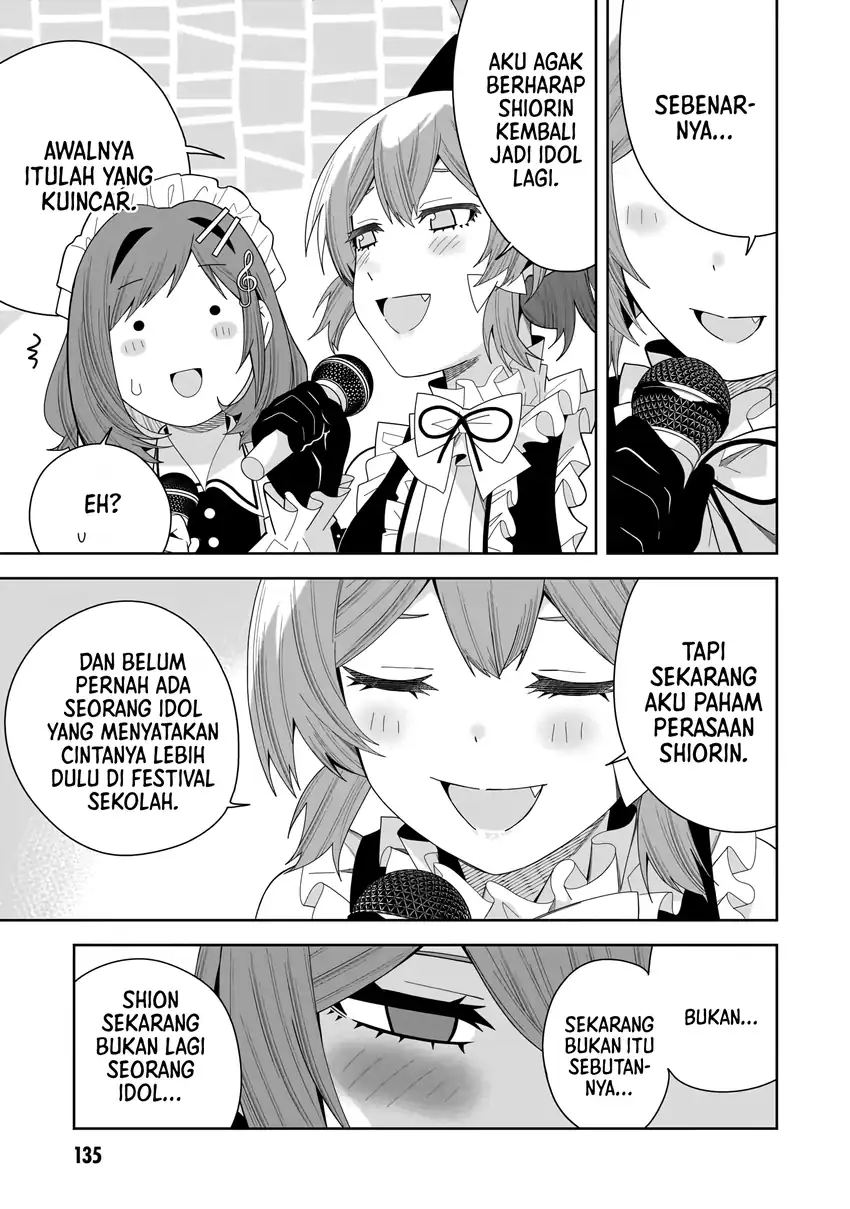 Classmate no Moto Idol ga, Tonikaku Kyodou Fushin Nan desu Chapter 32 Gambar 7