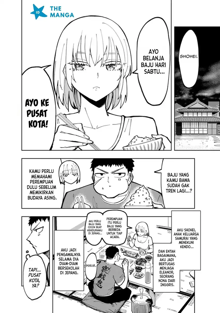 Cool na Eikoku Bishoujo wa Orenchi ni Homestay Shitairashii Chapter 3 Gambar 5