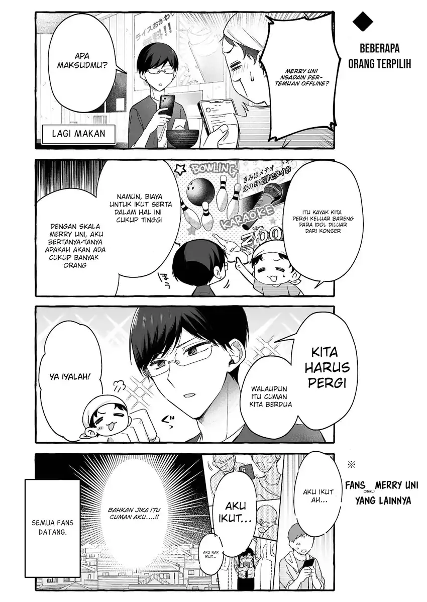 Damedol to Sekai ni Hitori Dake no Fan (Serialization) Chapter 36 Gambar 4