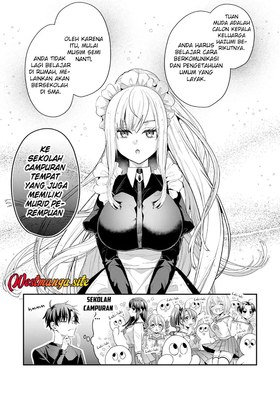 Danjo-hi bagutteiru noni Akuyaku Tensei da to omoikondeiru Yatsu Chapter 3 Gambar 6