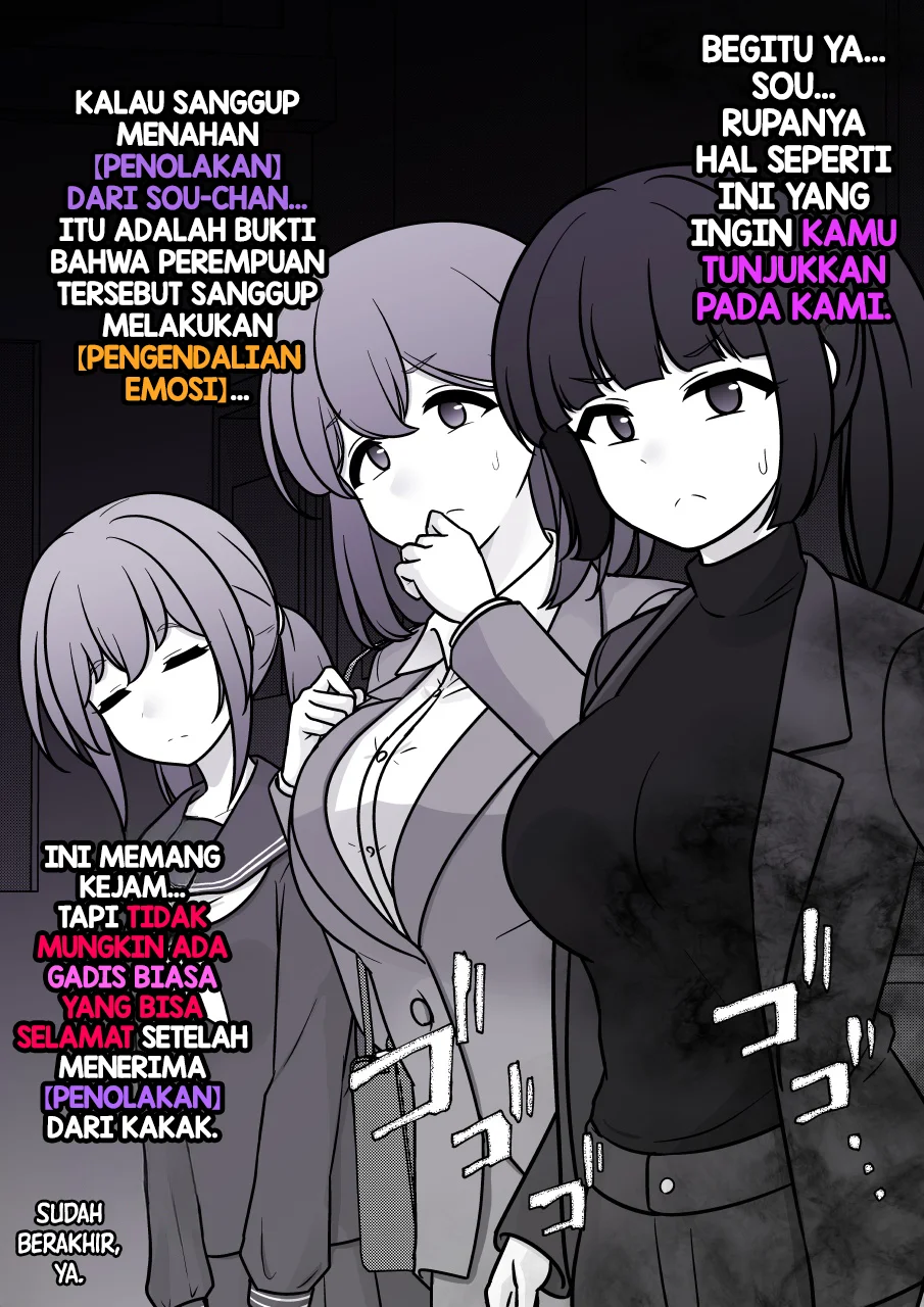 Danjohi 1:39 no Heikou Sekai wa Omoi no Hoka Futsuu Chapter 284 Gambar 4