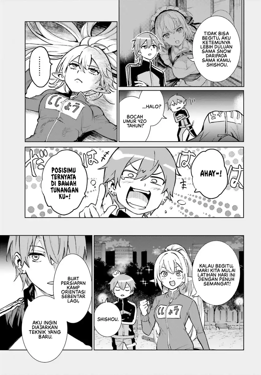 Danshi Kinsei Game Sekai de Ore ga Yarubeki Yuiitsu no Koto – Yuri no Ma ni Hasamaru Otoko to Shite Tensei shite shimaimashita Chapter 15 - Halaman 6