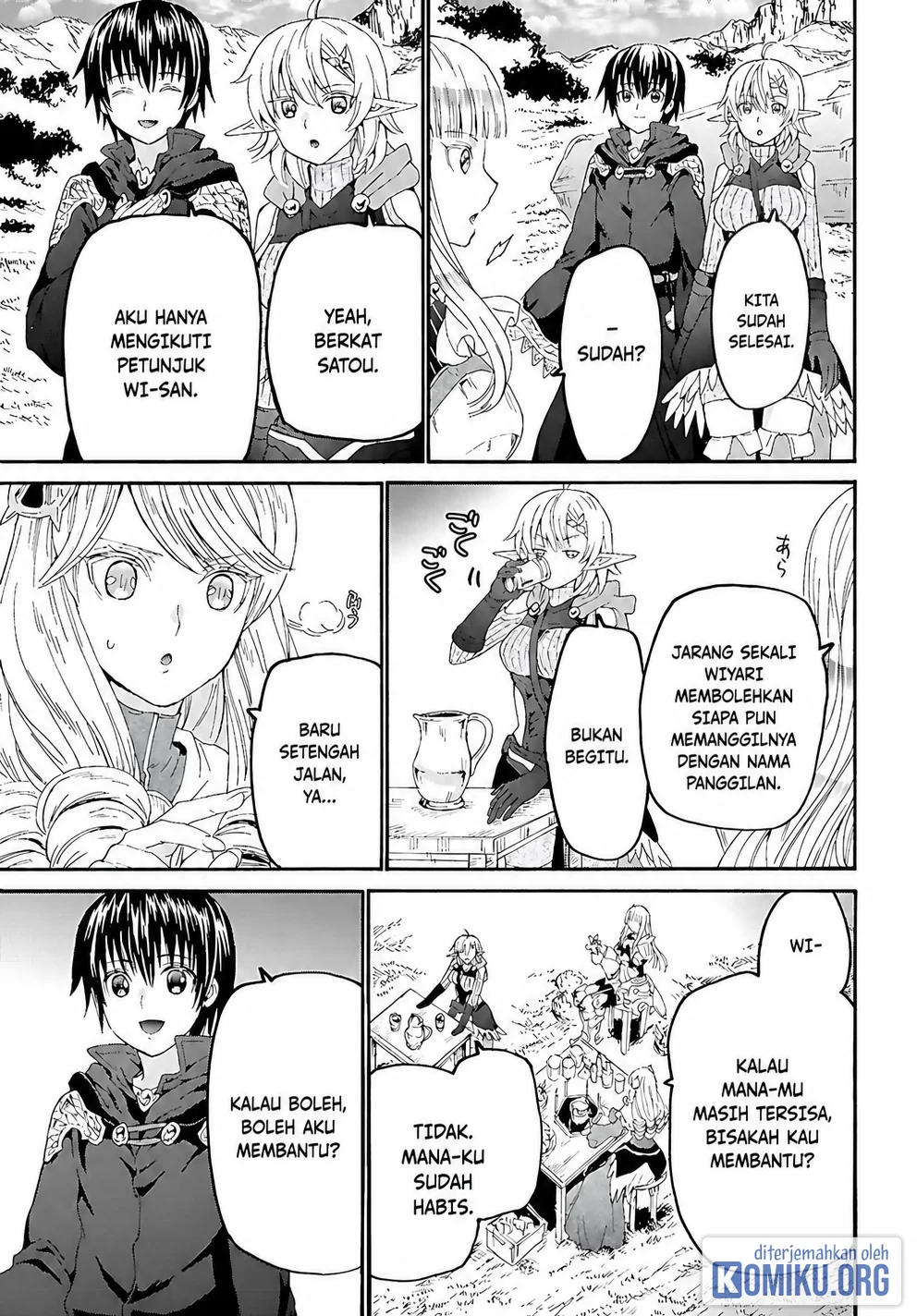 Death March kara Hajimaru Isekai Kyousoukyoku Chapter 123 Gambar 4