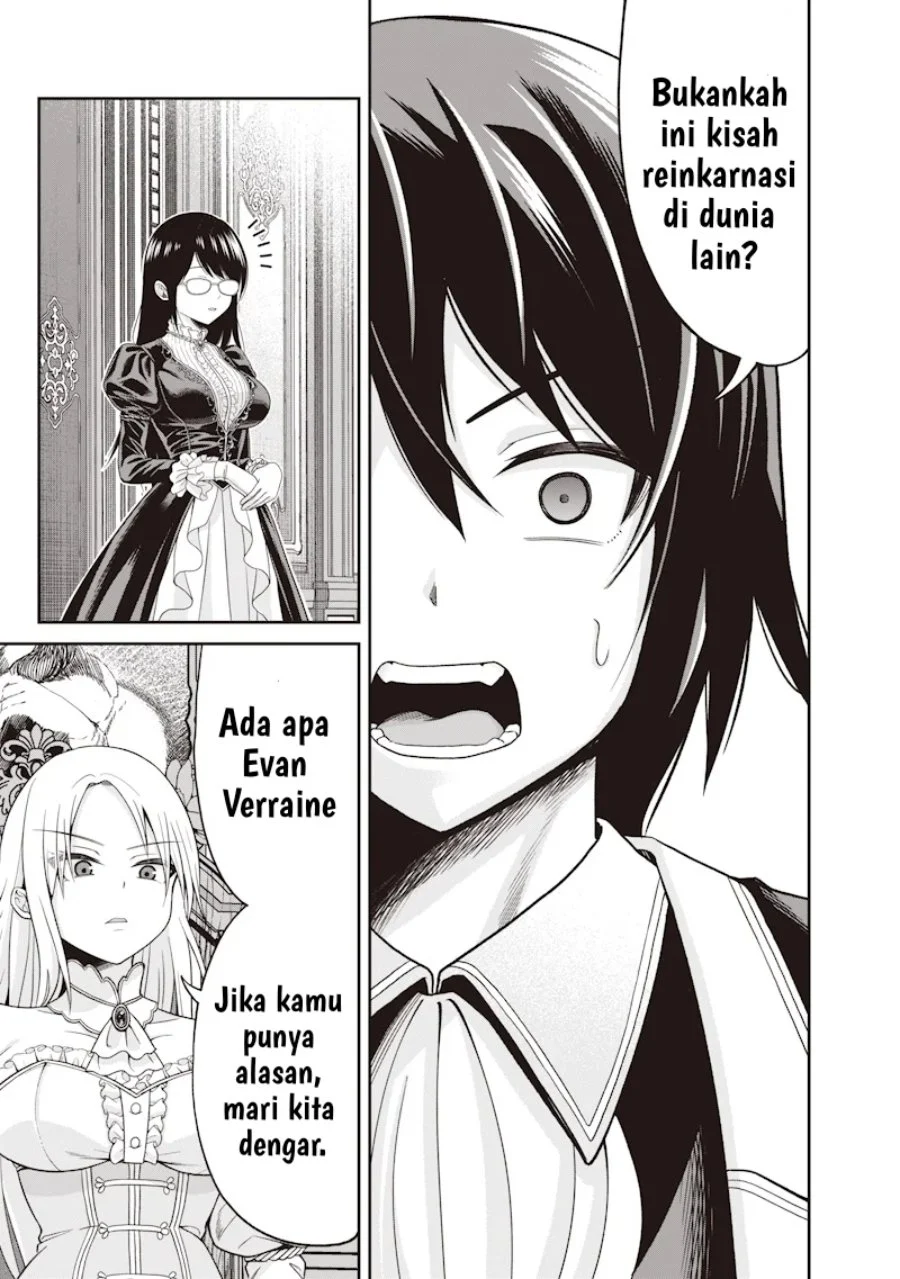 Dokushin Kizoku: Danjohi 1:99 Sekai no Akuyaku Reisoku Chapter 1 Gambar 9