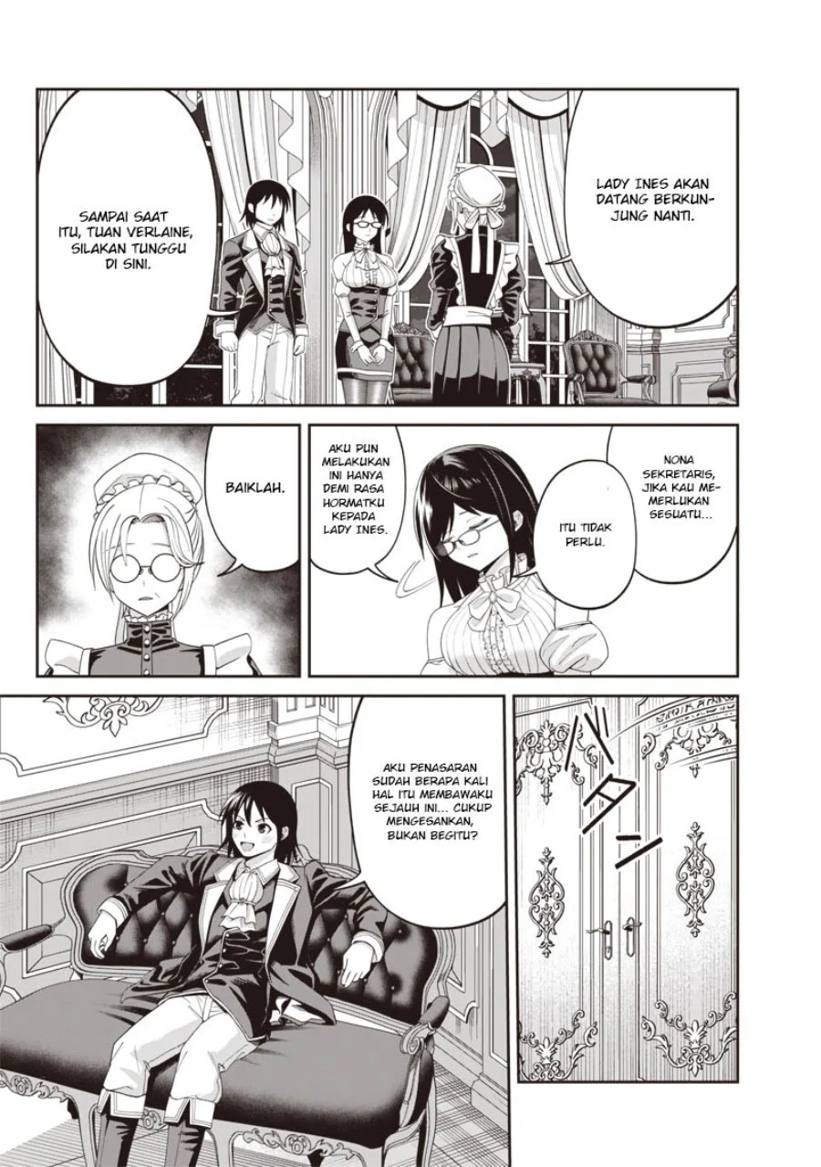 Dokushin Kizoku: Danjohi 1:99 Sekai no Akuyaku Reisoku Chapter 4.1 Gambar 4