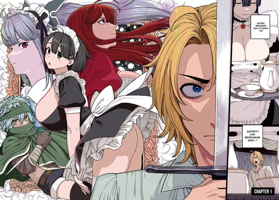 Doutei Dakedo Akuyaku Kizoku ni Tensei Shitanode Harem wo Tsukuru... Hazu Datta no ni Nazeka Sekai wo Sukuu Seijin ni Nattemashita (Namida) Chapter 1 Gambar 6