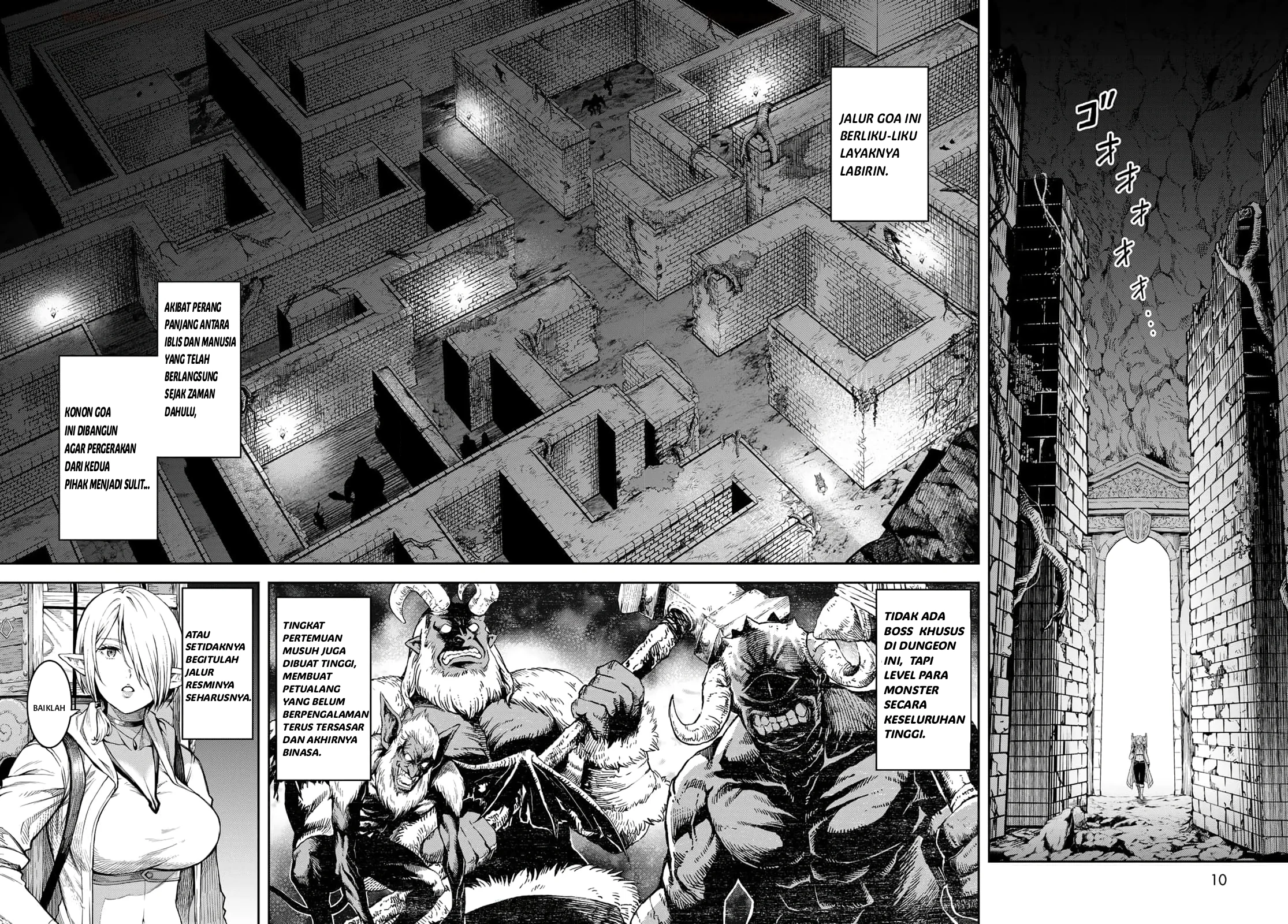 Dungeon Elf ~Dungeon ni Takarabako ga Aru no wa Atarimae desu ka~ Chapter 1 Gambar 7