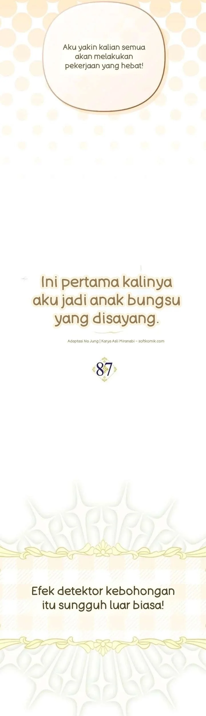 First Time as a Loved Youngest Child Chapter 87 Gambar 7