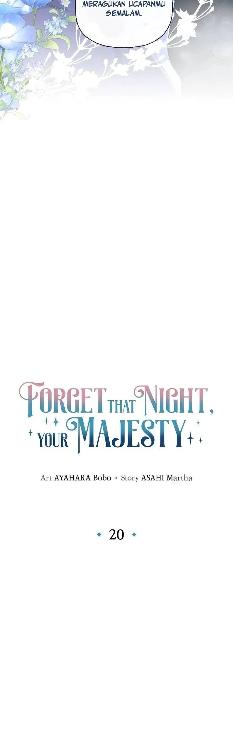 Forget That Night, Your Majesty Chapter 20 Gambar 8