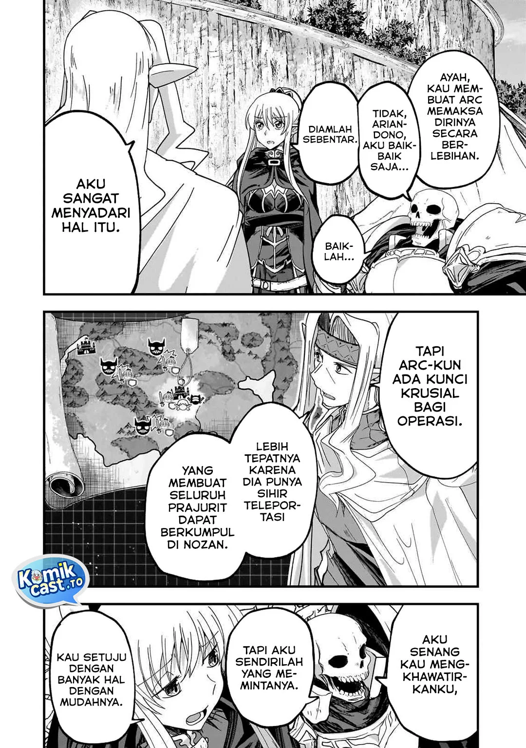 Gaikotsu Kishi-sama, Tadaima Isekai e Odekake-chuu Chapter 69.2 Gambar 4