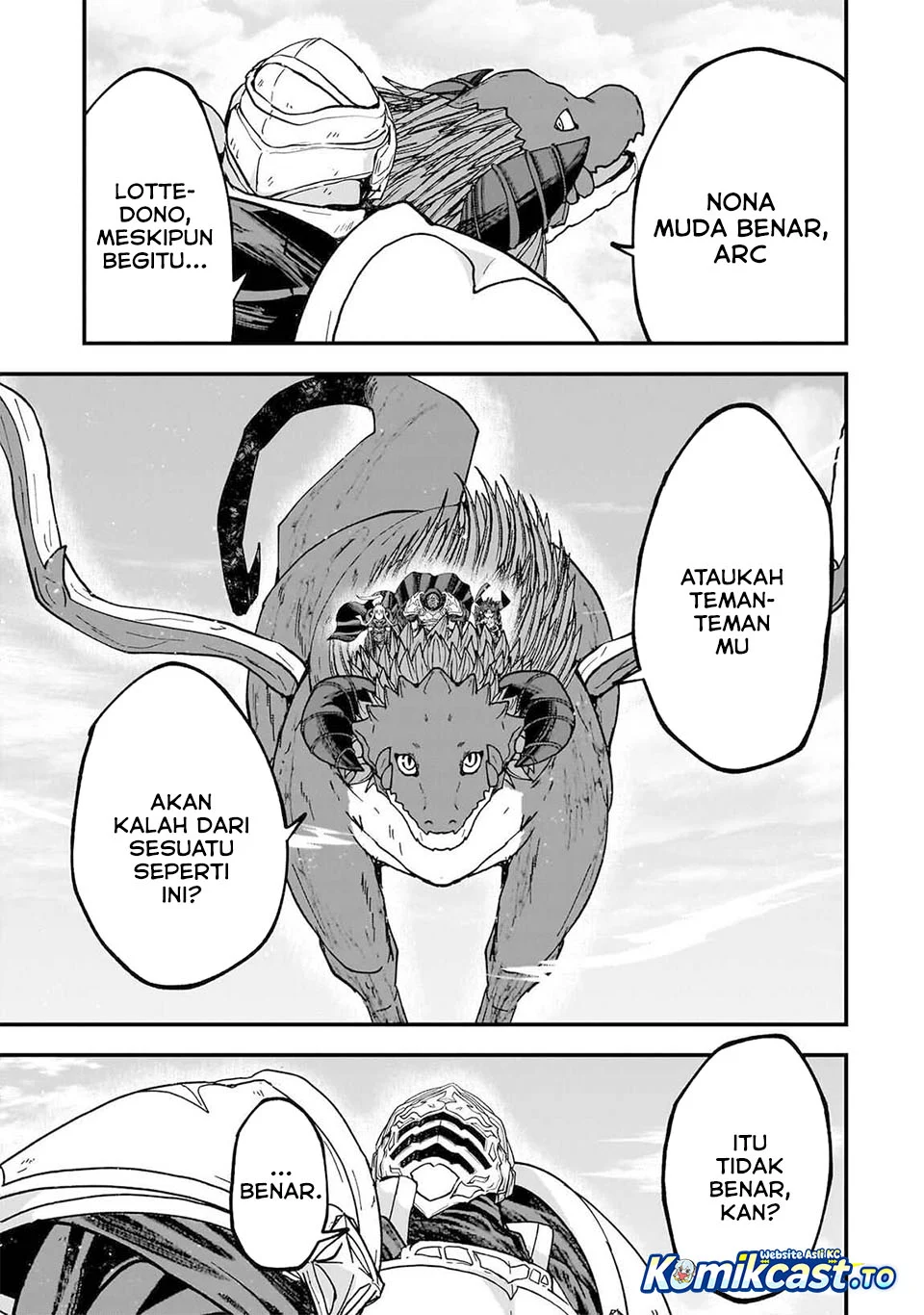 Gaikotsu Kishi-sama, Tadaima Isekai e Odekake-chuu Chapter 72 Gambar 5