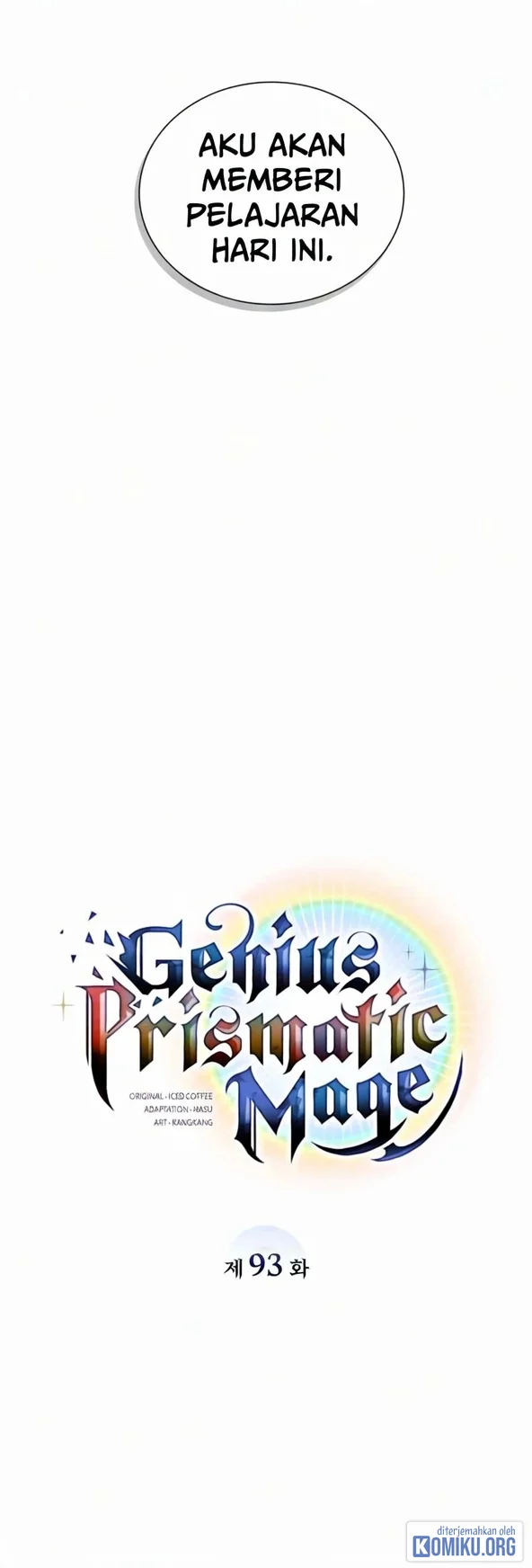 Genius Prismatic Mage Chapter 93 Gambar 14