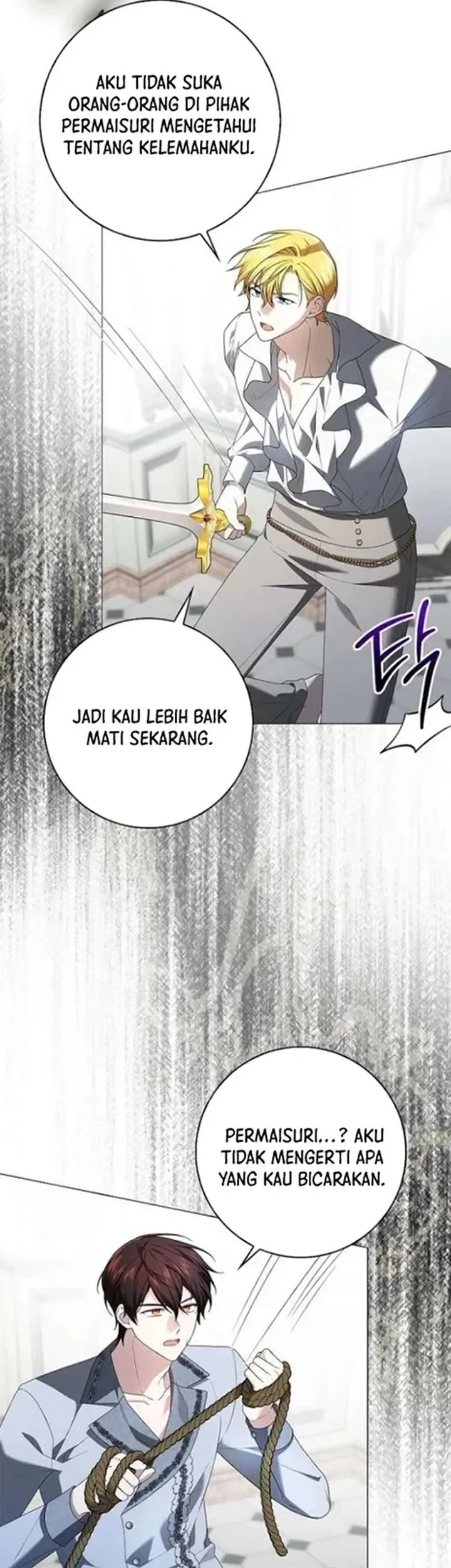 Get in My Bed, Supporting Male Leads! Chapter 35 - Halaman 12