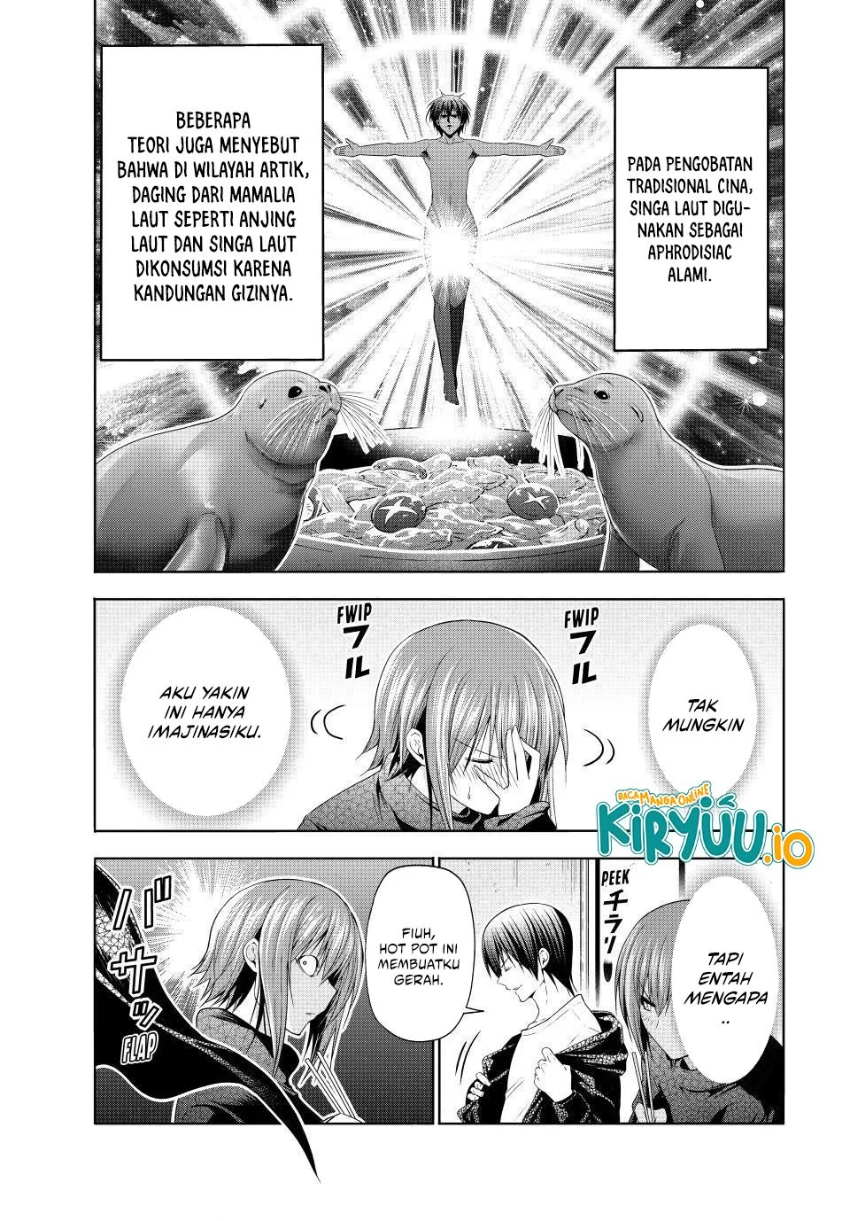 Grand Blue Chapter 107 Gambar 9