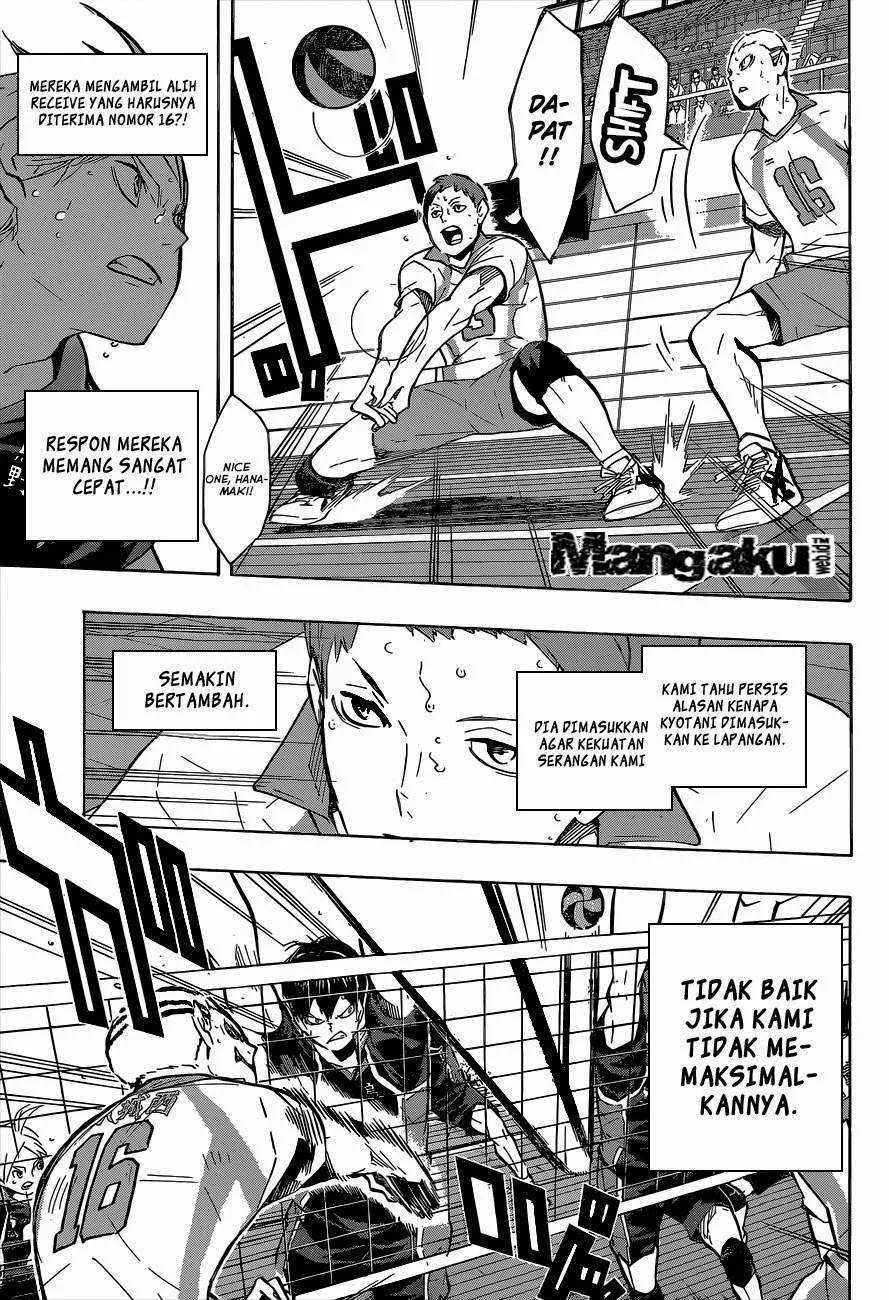 Haikyuu!! Chapter 135 Gambar 4