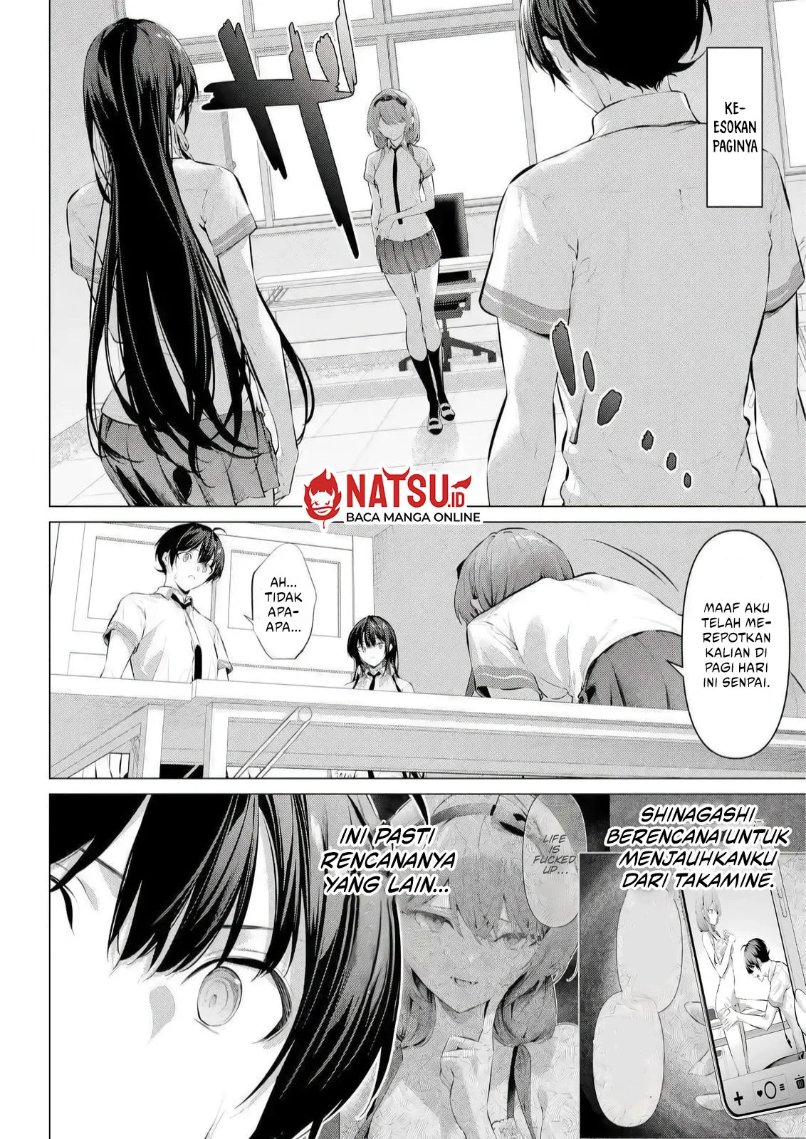 Haite Kudasai Takamine-san Chapter 66.1 Gambar 4