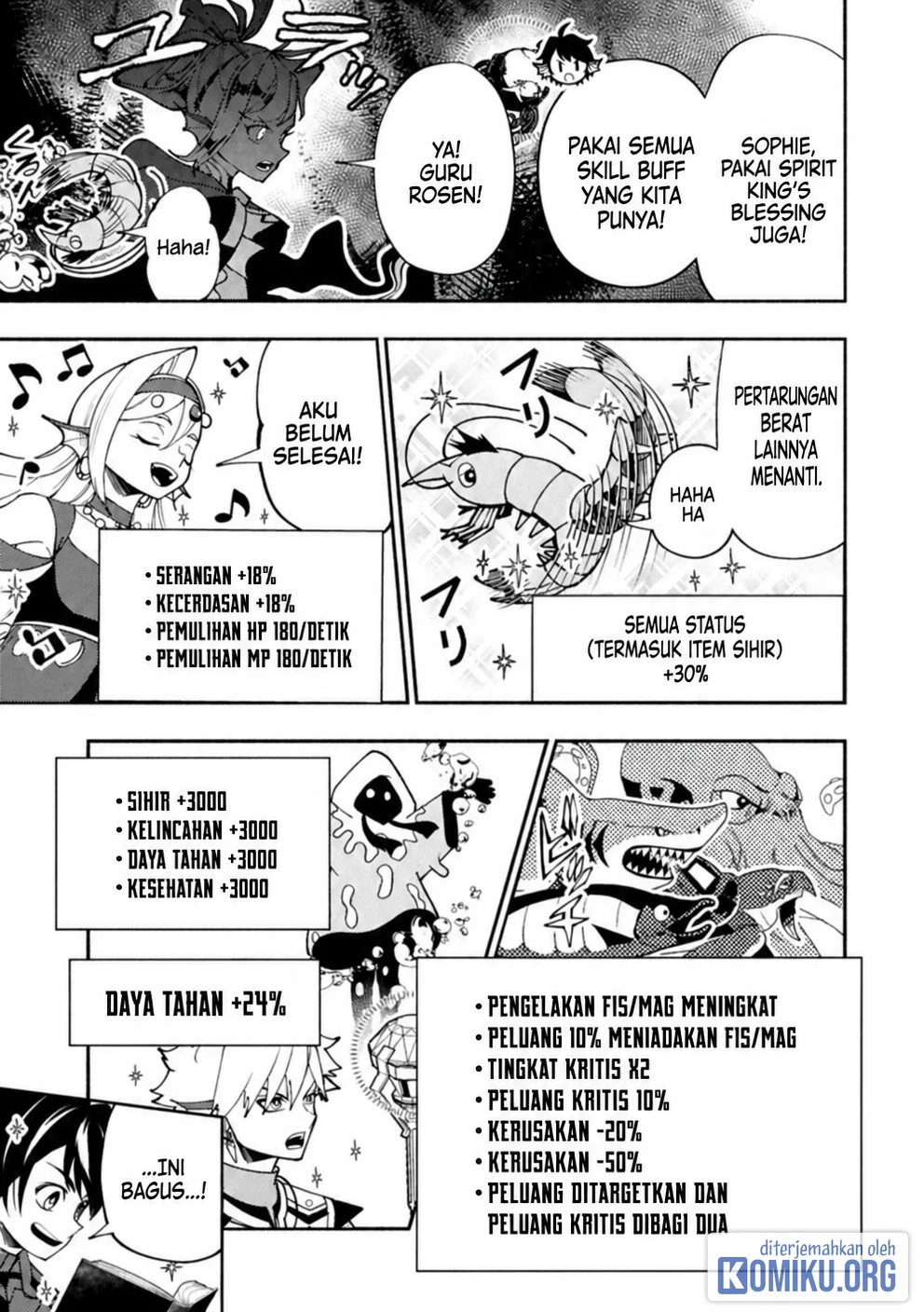 Hell Mode: Yarikomi Suki no Gamer wa Hai Settei no Isekai de Musou Suru Chapter 104.2 Gambar 4