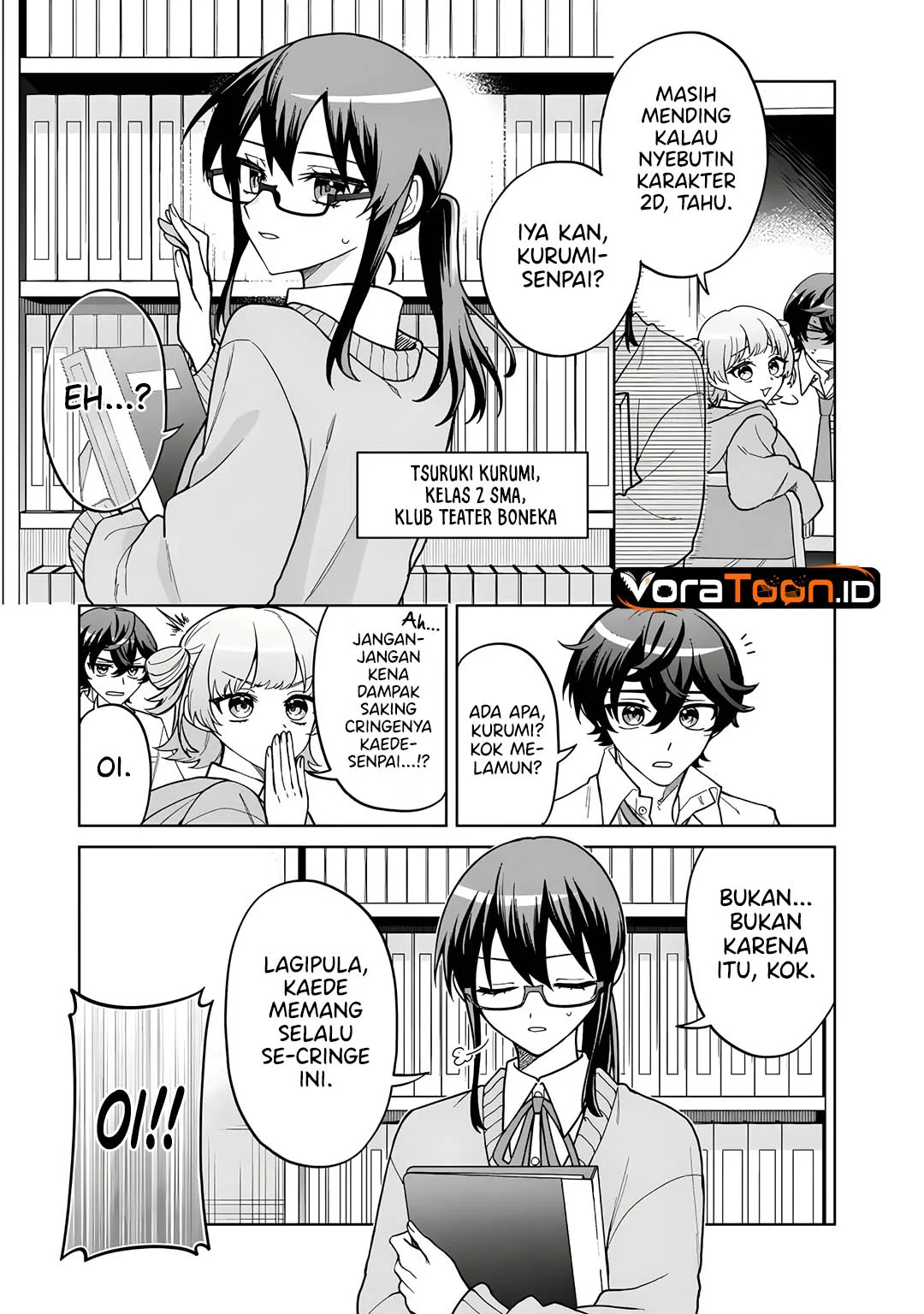 Heroine ga Saigo ni Shinu RabuKome Chapter 1 Gambar 7