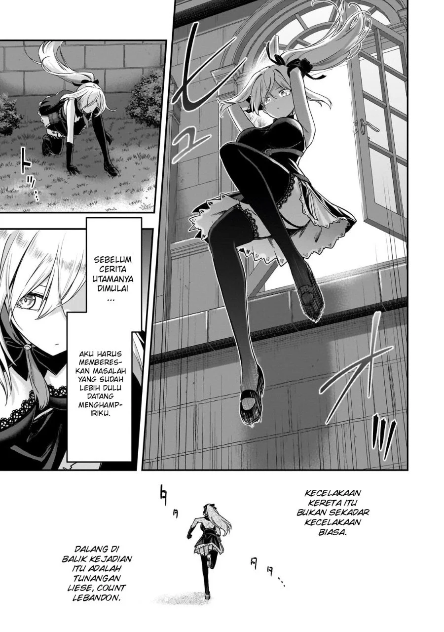 Hissatsu Reijou Liese ~Tensei Shita Saikyou no Koroshiya wa, Yami wo Matou Akuyaku Reijou to Naru~ Chapter 1.2 Gambar 7