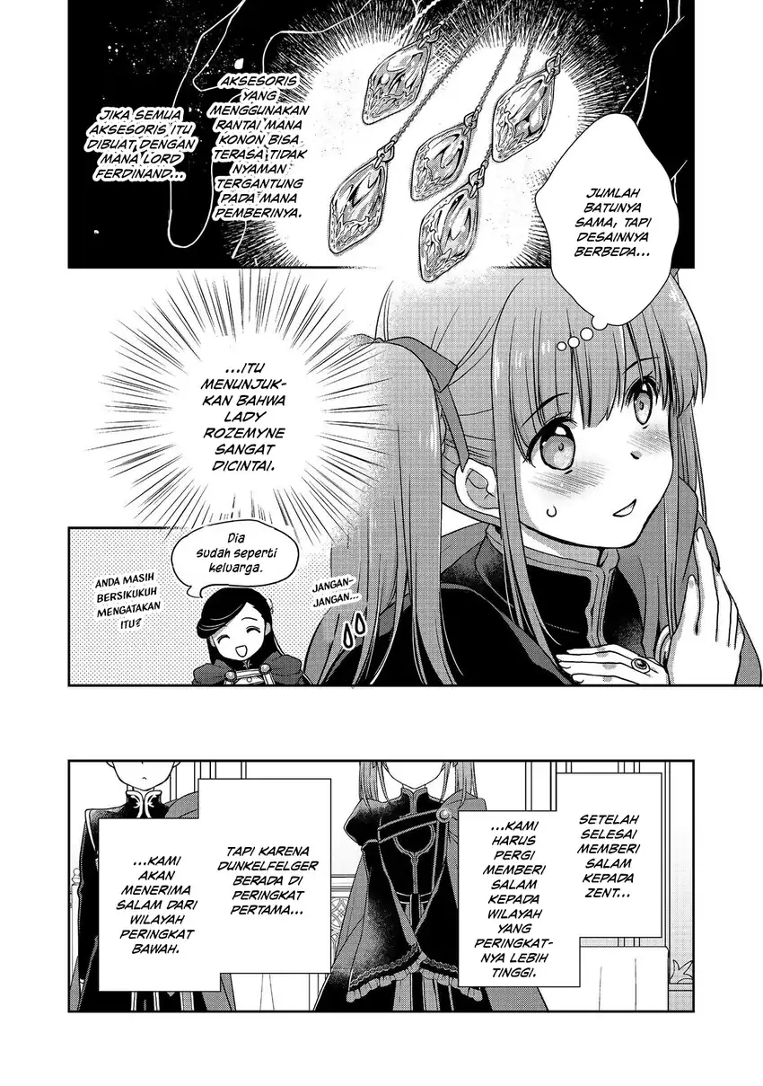 Honzuki no Gekokujou: Hannerōre no Kizoku-in Gonensei Ichi – Koishite Mitai O’hime-sama Chapter 5 Gambar 6