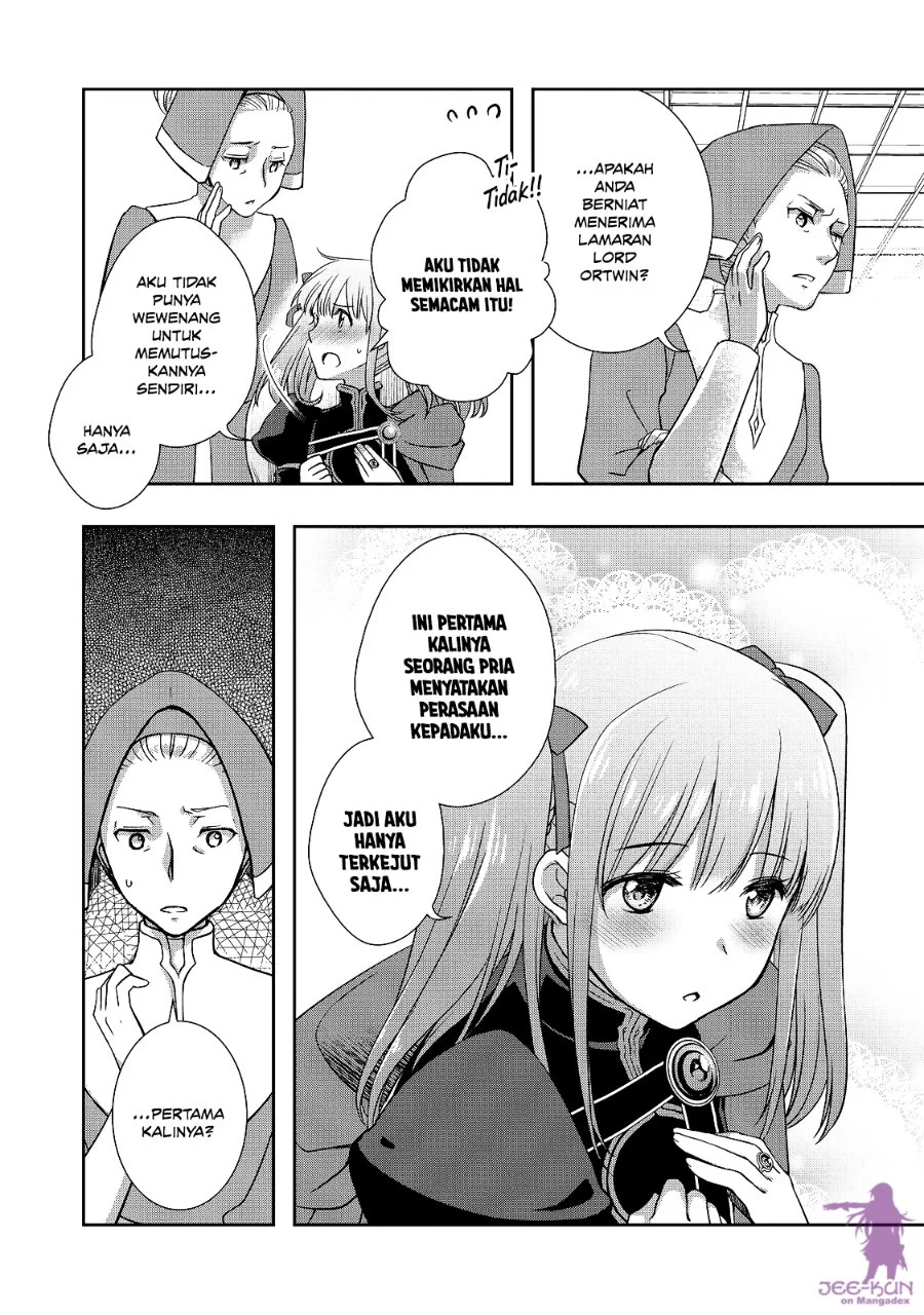 Honzuki no Gekokujou: Hannerōre no Kizoku-in Gonensei Ichi – Koishite Mitai O’hime-sama Chapter 8 Gambar 6