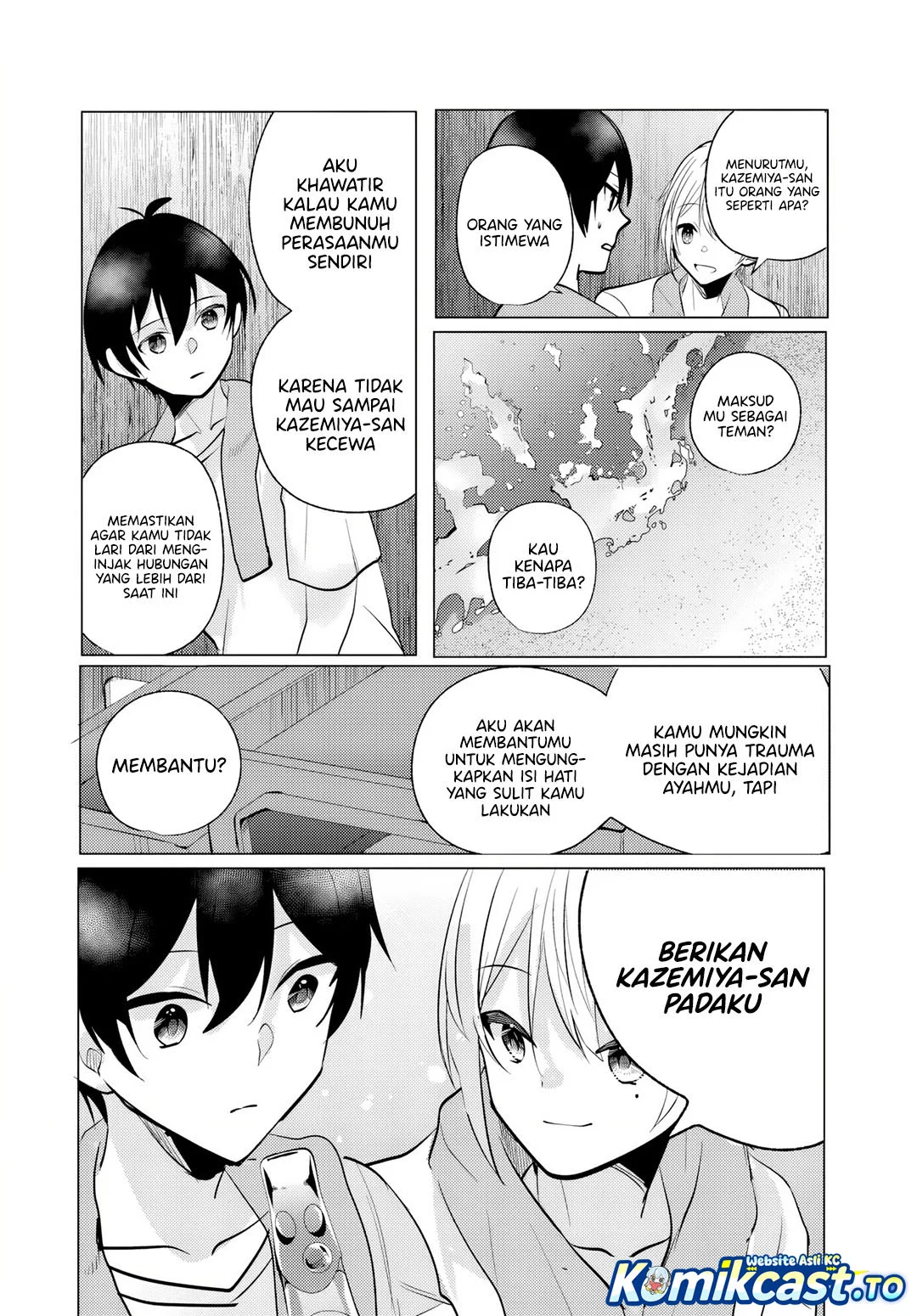 Houkago, Famiresu de, Kurasu no Ano Ko to Chapter 11 Gambar 6