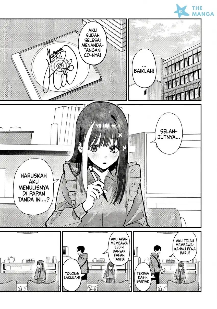 Houkago no Idol ni wa Himitsu ga aru Chapter 79 Gambar 4