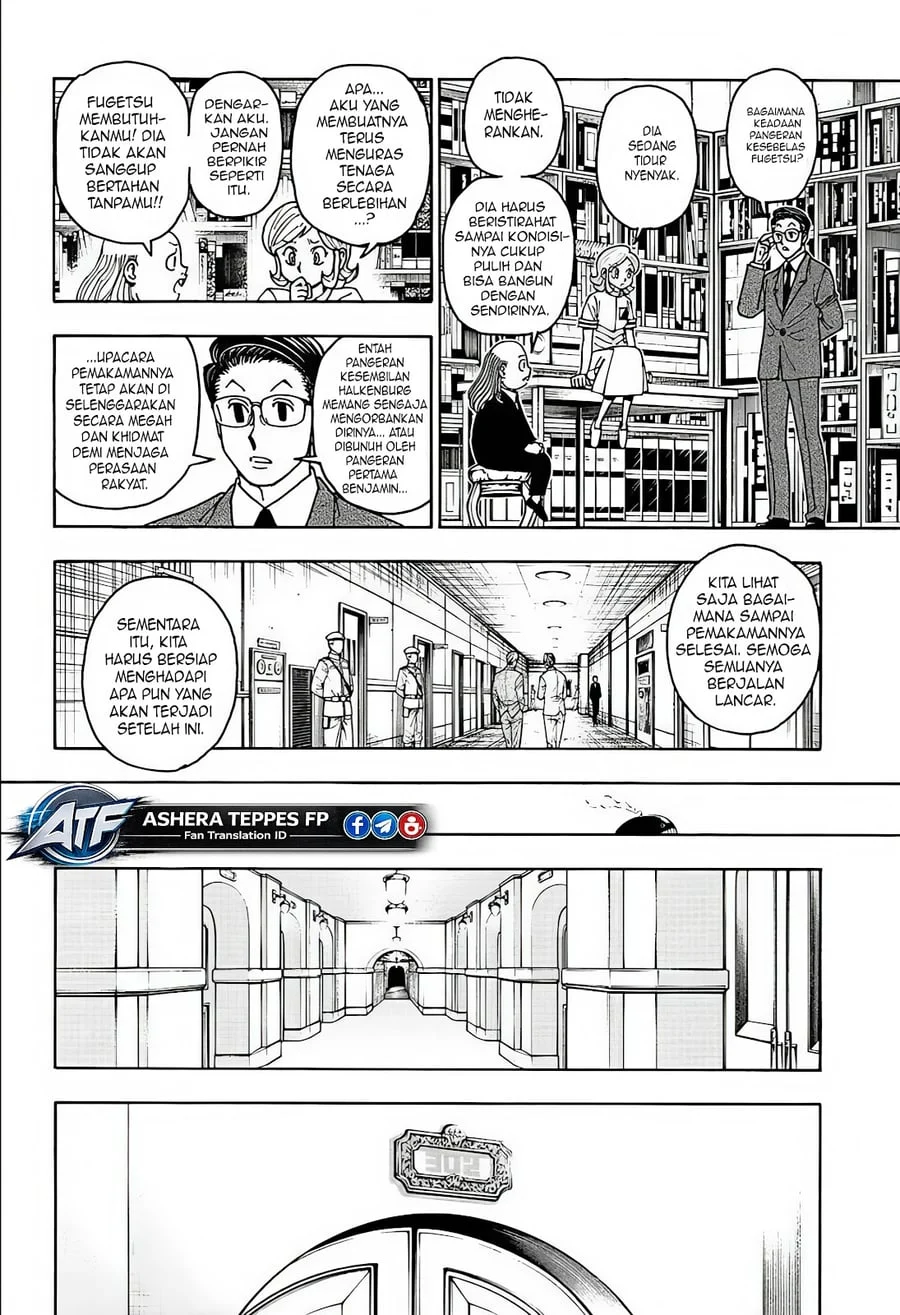 Hunter x Hunter Chapter 411 Gambar 5